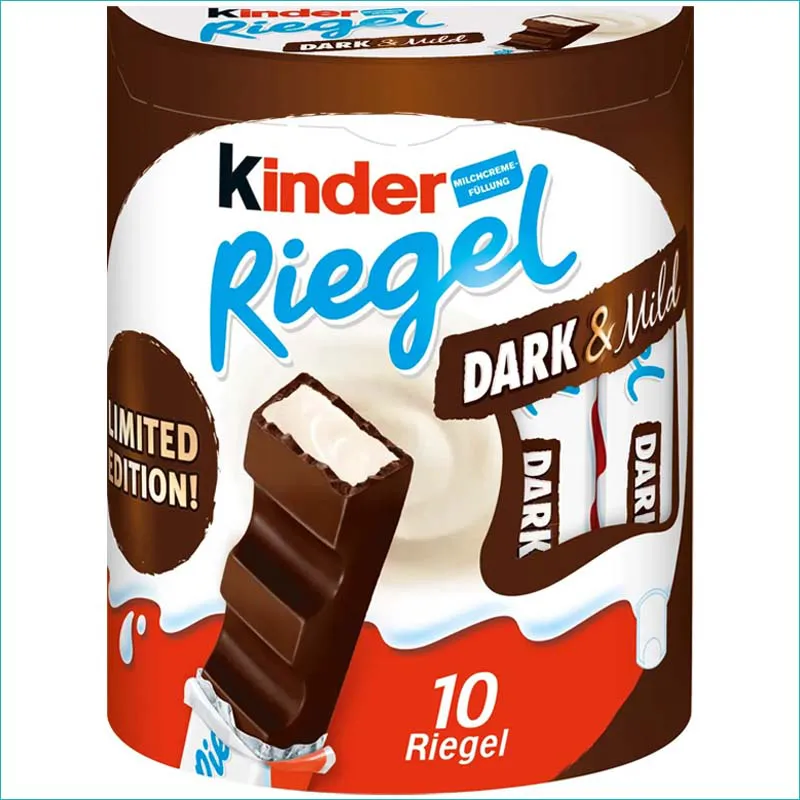 Kinder wafelki w czekoladzie 10szt. Dark&Mild