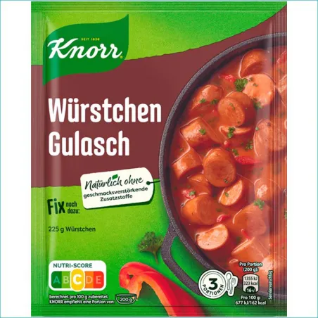 Knorr przyprawa 44g. Wurstchen Gulasch
