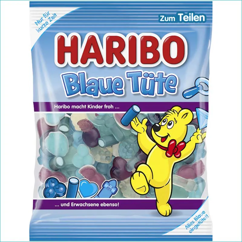 Haribo żelki 175g. Blaute Tute