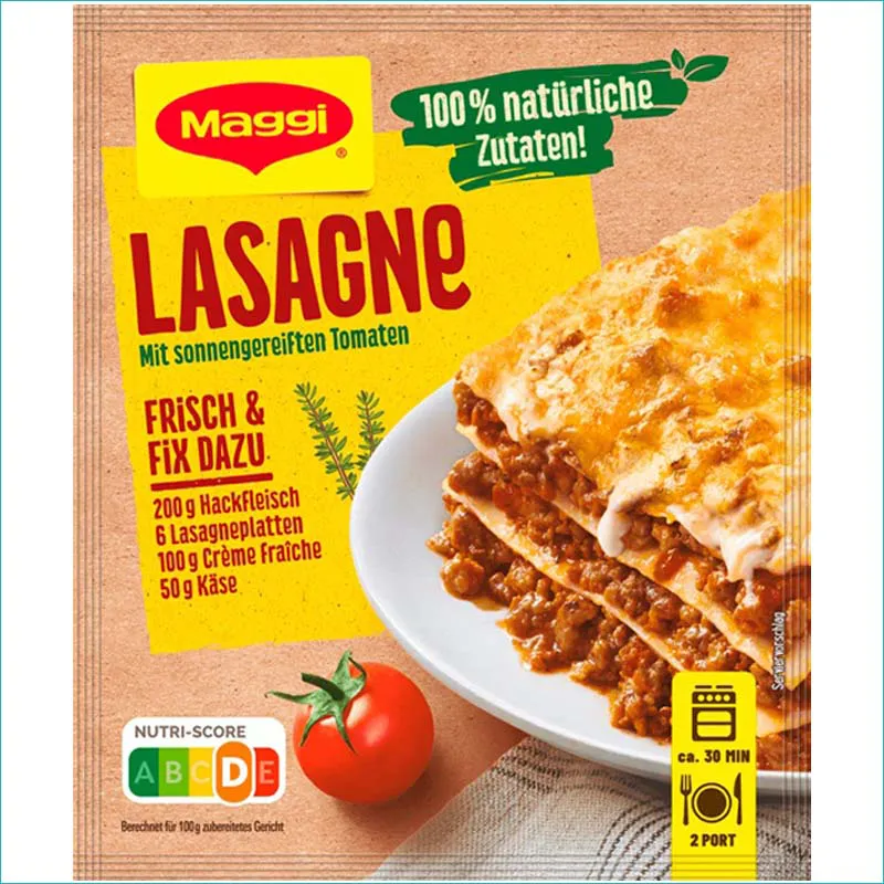 Maggi przyprawa 30g. Lasagne