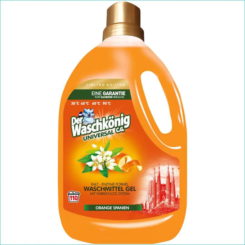 Waschkonig żel do prania 3,305L. Uniwersal Orange Spanien /4/