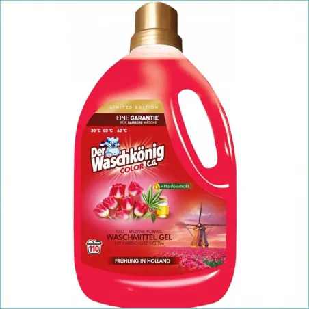 Waschkonig żel do prania 3,305L. Color Fruhling in Holland /4/