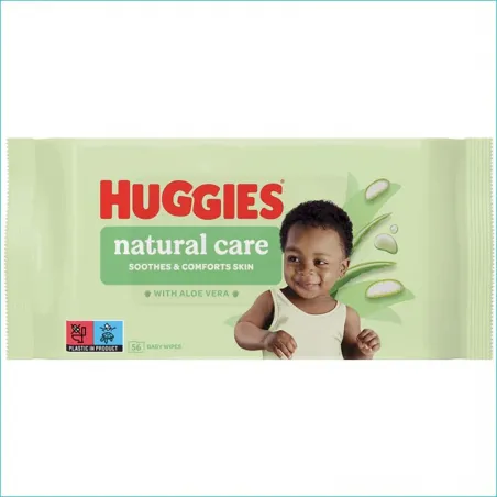 Huggies chusteczki nawilżane 56szt. Natural Care /10/