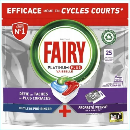 Fairy Platinum kapsułki do zmywarki 25+ Vaisselle
