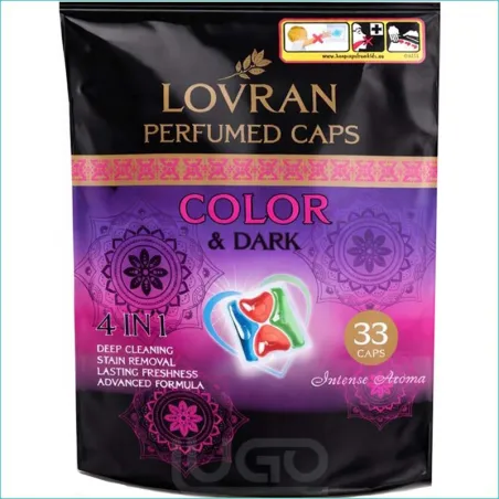 Lovran kapsułki do prania 33szt. Color & Dark /4/