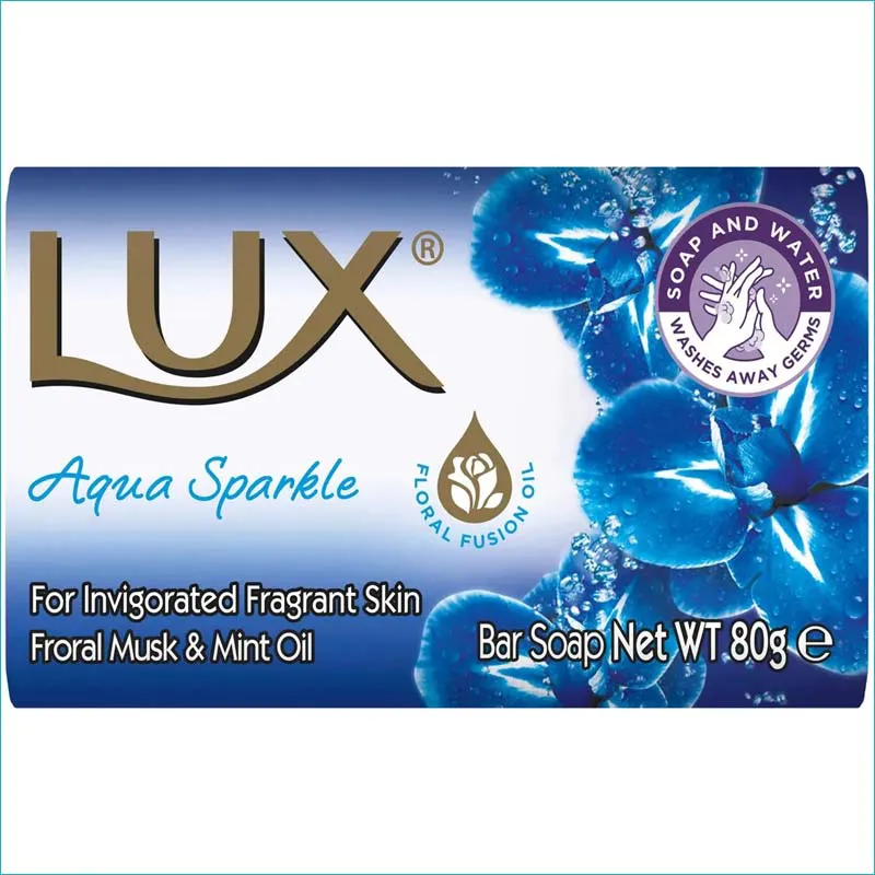 Lux mydło 80g. Aqua Sparkle