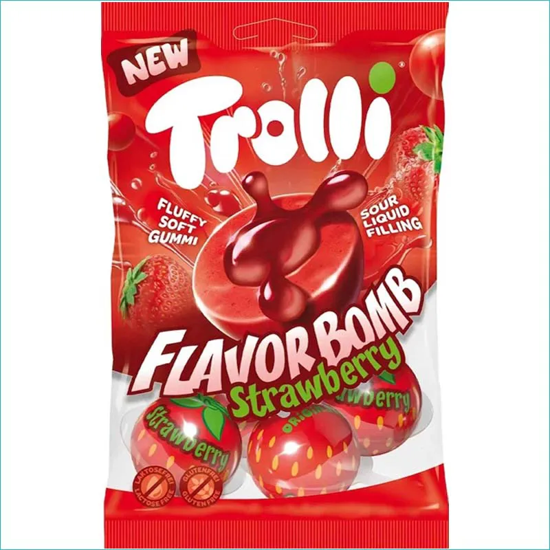 Trolli Flavorbomb 75g. Strawberry /21/