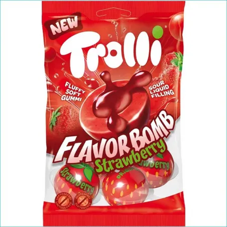 Trolli Flavorbomb 75g. Strawberry /21/
