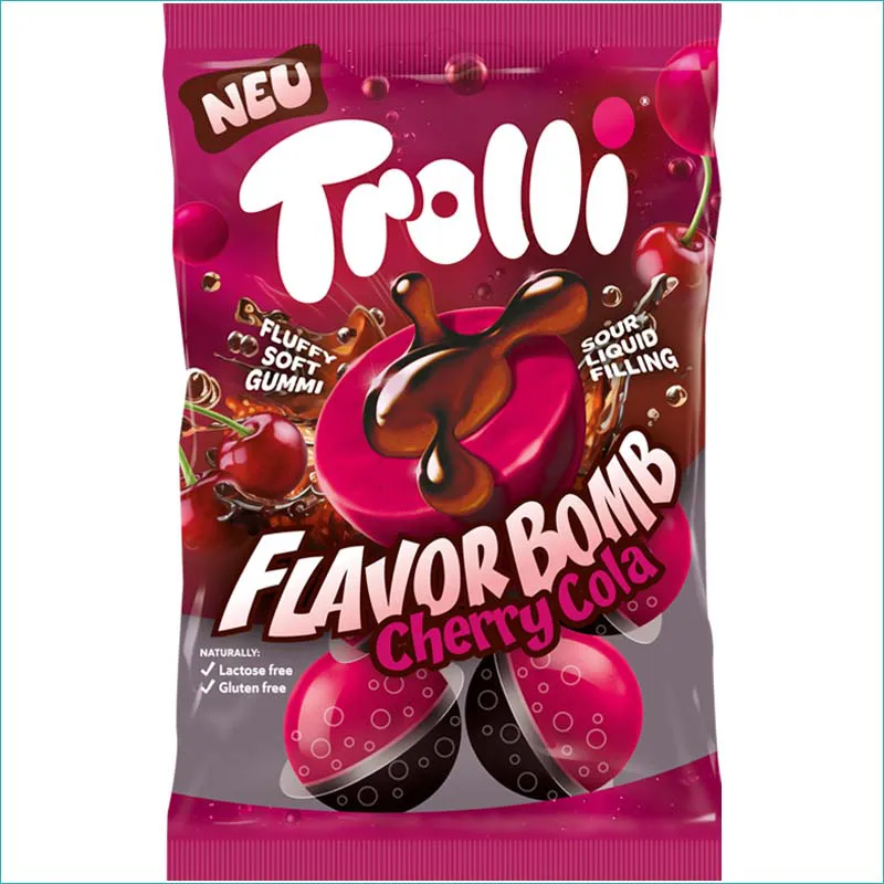 Trolli Flavorbomb 75g. Cherry Cola /21/