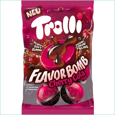Trolli Flavorbomb 75g. Cherry Cola /21/