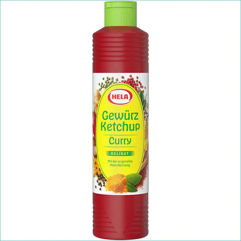 Hela Gewurz Ketchup Curry 800ml. Delikat