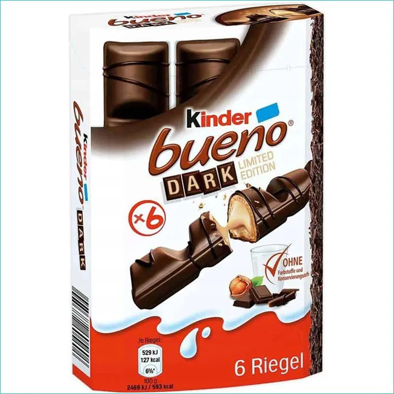 Kinder Bueno batonik z nadzieniem 6szt. Dark