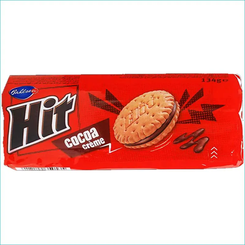 Bahlsen Hit markizy z kremem czekoladowym 134g. /12/