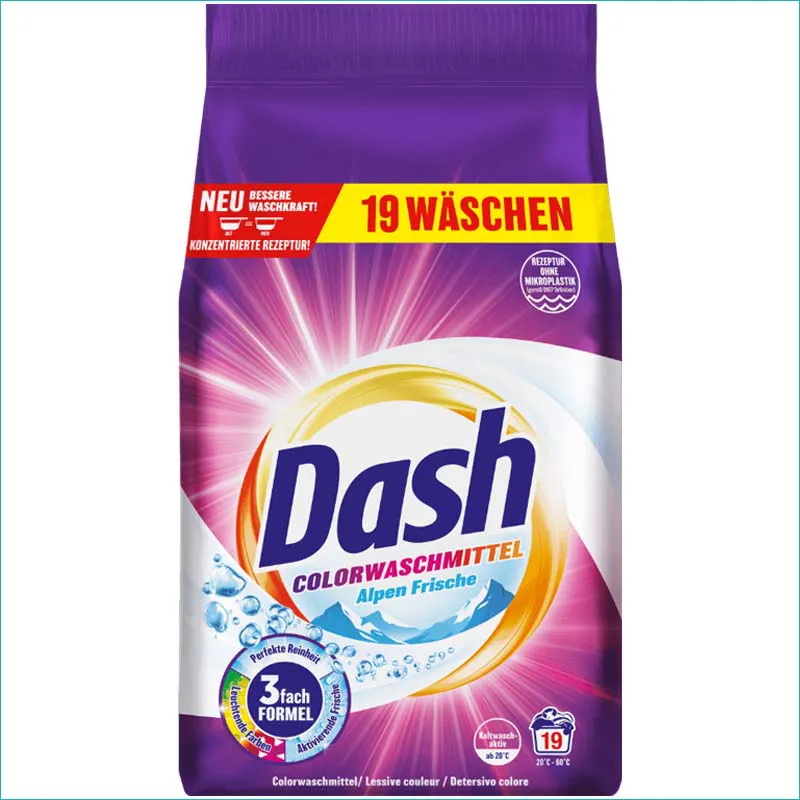 Dash proszek do prania 0,95kg/19 Color Alpen Frische /5/