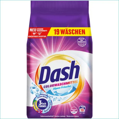 Dash proszek do prania 0,95kg/19 Color Alpen Frische /5/