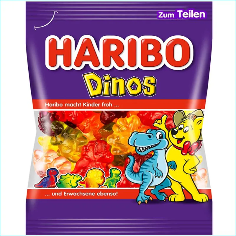 Haribo żelki 175g. Dinos Data ważności 11/2026