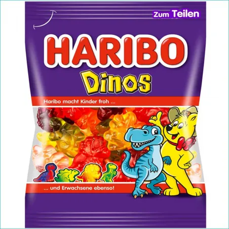 Haribo żelki 175g. Dinos