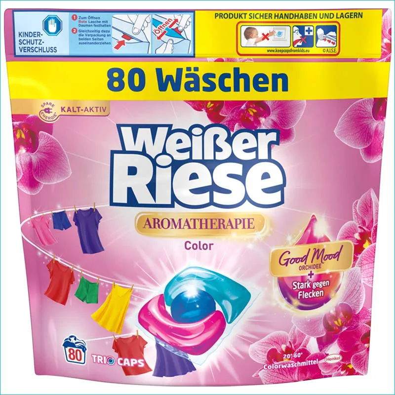 Weiser Riese kapsułki do prania 80szt. Color Aromatherapie /4/