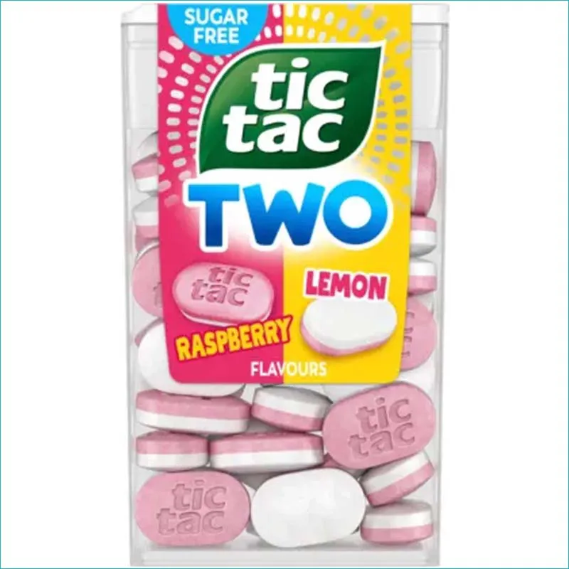 Tic Tac Two 38,5g. Raspberry&Lemon /24/