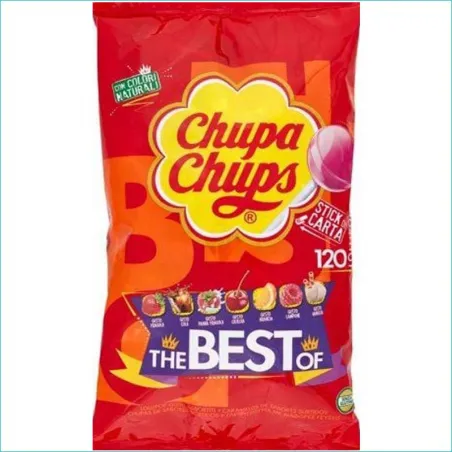 Chupa Chups Lizaki 120szt. The Best Of