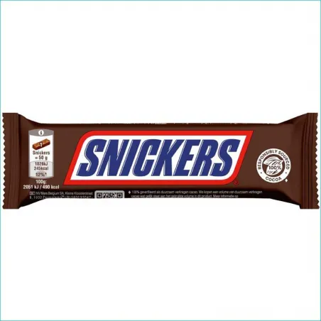 Snickers baton z karmelem i orzechami 50g. /24/