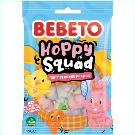 Bebeto żelki 150g. Hoppy Squad