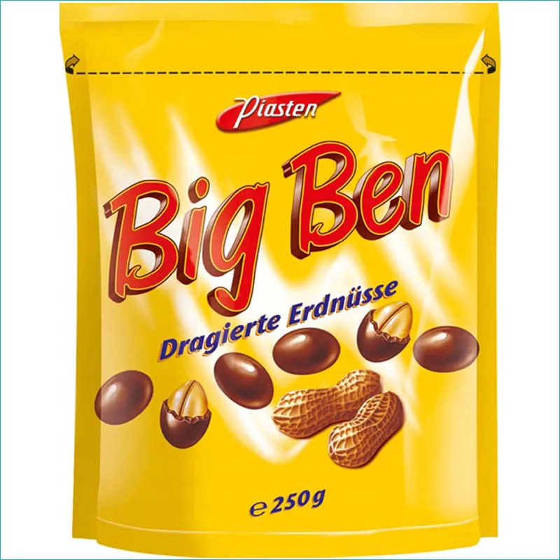 Piasten Big Ben orzeszki w czekoladzie 250g. data:17.07.26