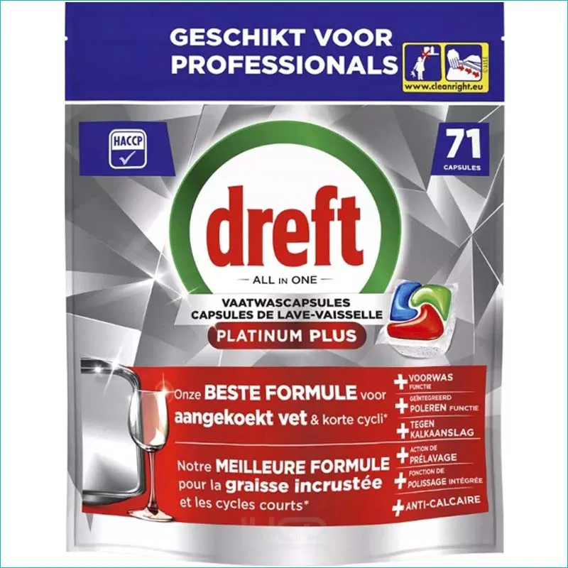 Dreft Platinum Plus kapsułki do zmywarki 71szt. Original /3/