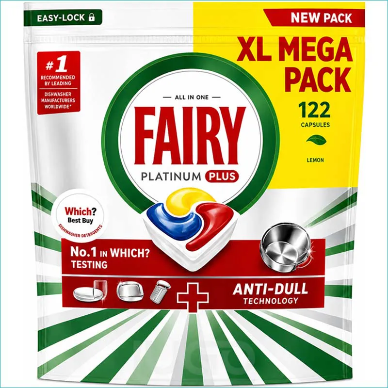 Fairy Platinum Plus kapsułki do zmywarka 122+ /2/