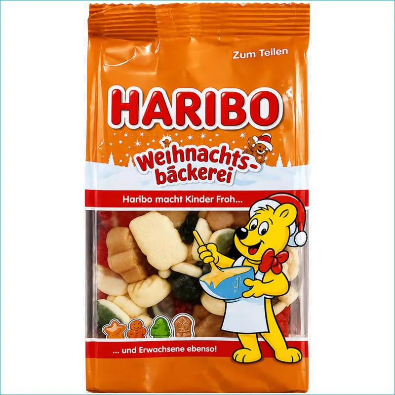 Haribo żelki 250g. Weihnachts-Backerei Data: 10/2026