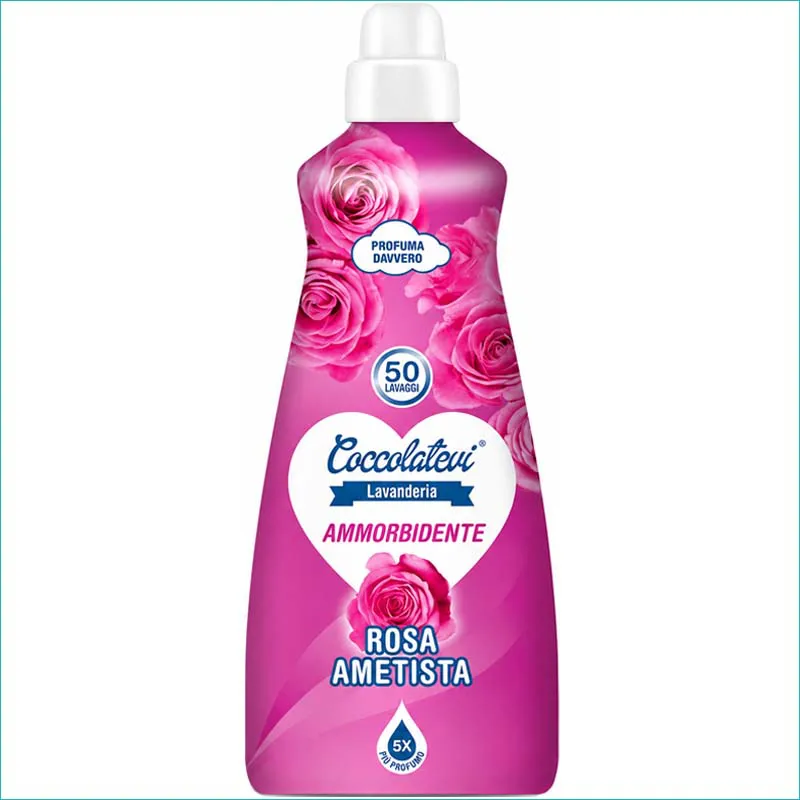 Coccolatevi płyn do płukania 1,25L. Rosa Ametista /8/
