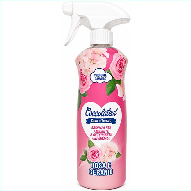 Coccolatevi płyn uniwersalny do czyszczenia 750ml. Rosa E Geranio