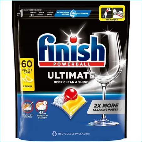Finish kapsułki do zmywarki 60szt. Ultimate Lemon /6/