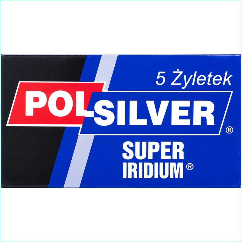 Żyletki Polsilver Iridium 5szt.