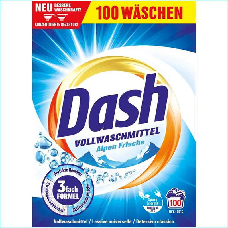 Dash proszek do prania 5kg/100 Uniwersal Alpen Frische