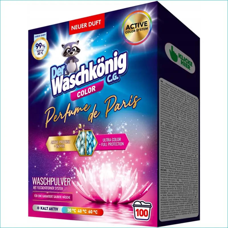 Waschkonig proszek do prania 6kg. Color Paris