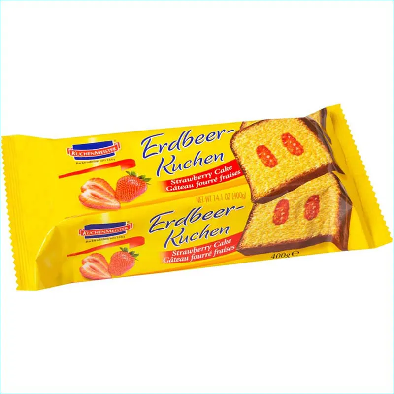 KuchenMeister ciasto z nadzieniem 400g. Erdbeer-Kuchen