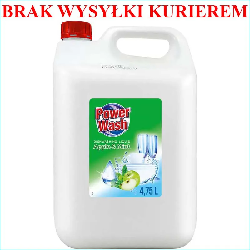 Power Wash płyn do naczyń 4,75L. Apple Mint