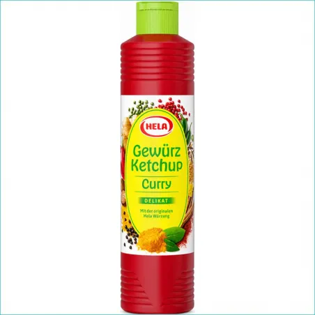 Hela Gewurz Ketchup Curry 800ml. Leicht Scharf
