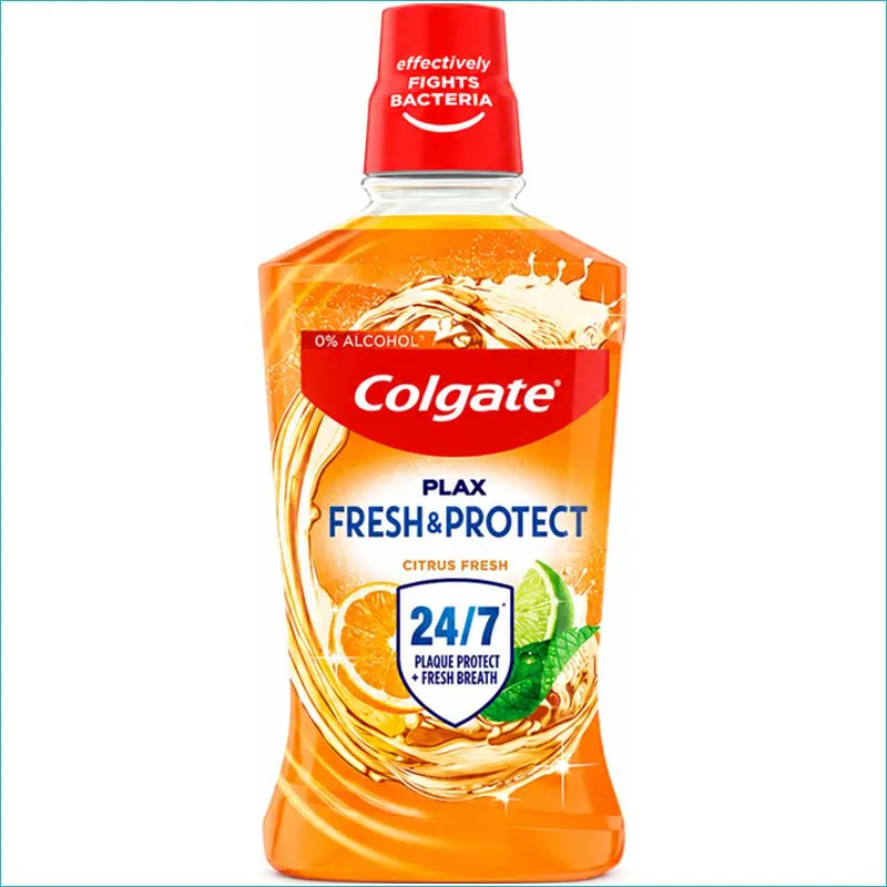 Colgate płyn do płukania jamy ustnej 500ml. Citrus Fresh /12/