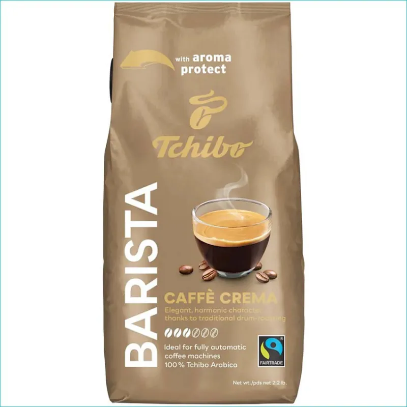 Tchibo kawa ziarno 1kg. Barista Caffe Crema /8/