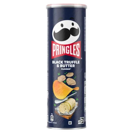 Pringles chipsy 165g. Black Truffle