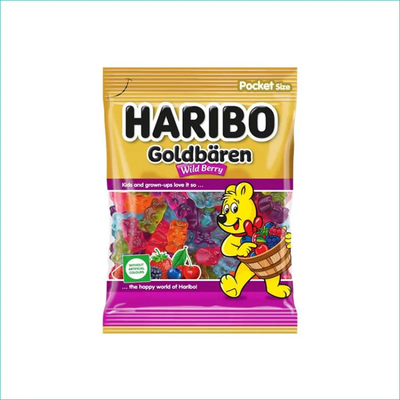 Haribo żelki 80g. Goldbaren Wild Berry /30/