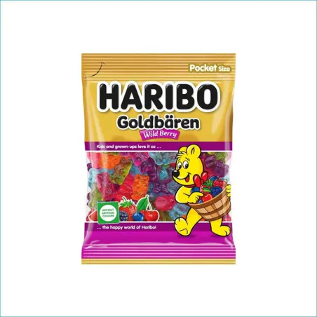 Haribo żelki 80g. Goldbaren Wild Berry /30/