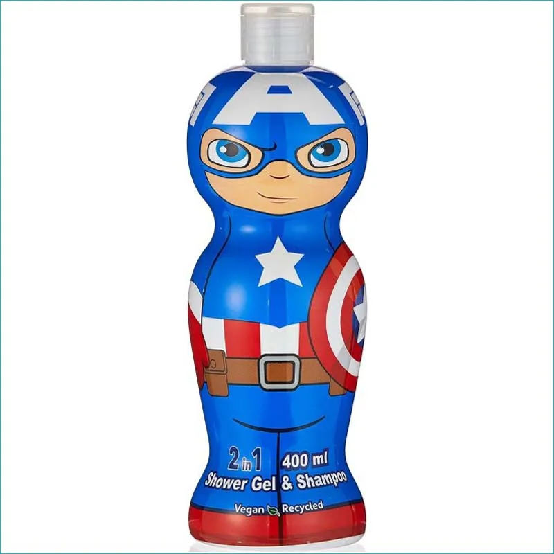 Air-Val 2w1 szampon/żel pod prysznic 400ml. Captain America /6/