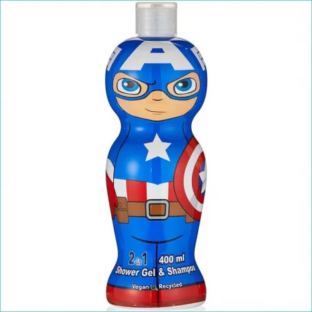 Air-Val 2w1 szampon/żel pod prysznic 400ml. Captain America /6/