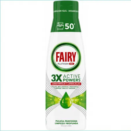 Fairy Platinum żel do zmywarki 900ml. Pulizia Profonda