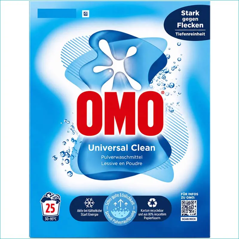 Omo proszek do prania 1,625kg/25 Uniwersal Clean /4/