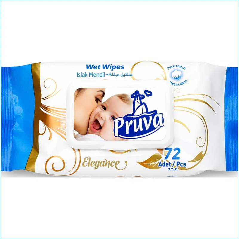 Kalyon Pruva chusteczki nawilżane 72szt.