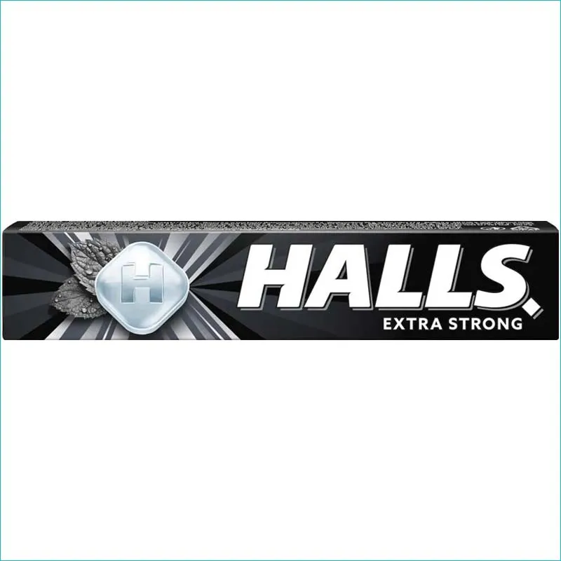 Halls cukierki 34g. Extra Strong /20/